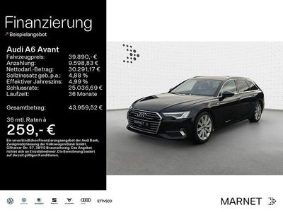 Mythosschwarz metallic Gebraucht 2022 Audi A6 S-Line Kombi | 39.890 € (Etwas zu teuer)