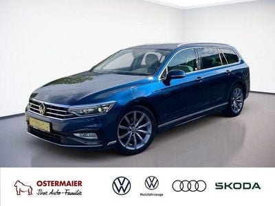 Gebraucht VW Passat R-line 200 PS (147 kW) 2022 Aquamarinblau Kombi