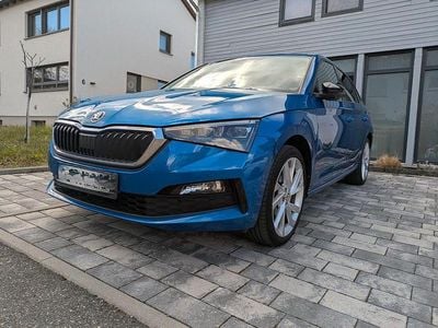 Second-hand Skoda Scala Style 116 CP (85 kW) 2019 Albastru Hatchback