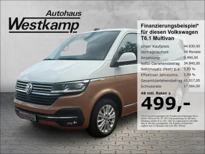 Gebraucht VW Multivan Generation Six 204 PS (150 kW) 2021 Weiß Van / Kleinbus