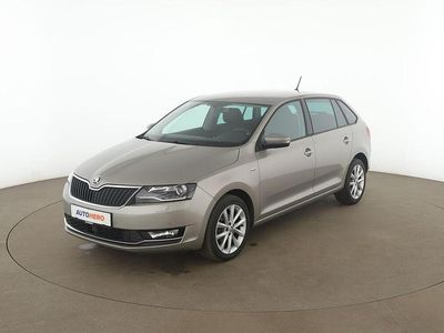 Gebraucht Skoda Rapid Clever 95 PS (69 kW) 2018 Beige Kleinwagen