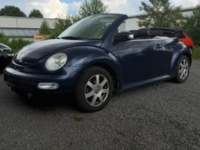 Gebraucht VW New Beetle Cabriolet Highline 102 PS (75 kW) 2003 Blau Cabrio