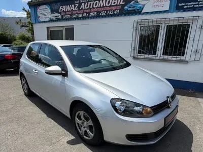 Gebraucht VW Golf VI Trendline 80 PS (58 kW) 2009 Silber Kleinwagen
