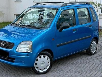 Usata Opel Agila 75 CV (55 kW) 2001 Blu Monovolume