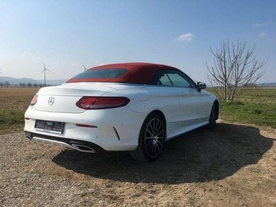 Gebraucht Mercedes C200 AMG Edition 1 184 PS (135 kW) 2017 Weiß Cabrio