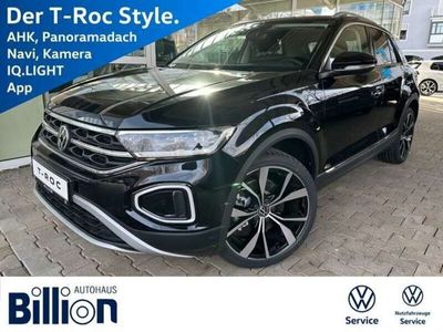 gebraucht VW T-Roc 2.0 TDI DSG Style // AHK, NAVI, IQ-LIGHT