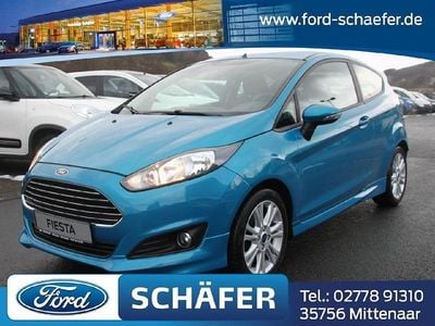 Gebraucht Ford Fiesta SYNC Edition 101 PS (74 kW) 2015 Arubablau metallic Limousine