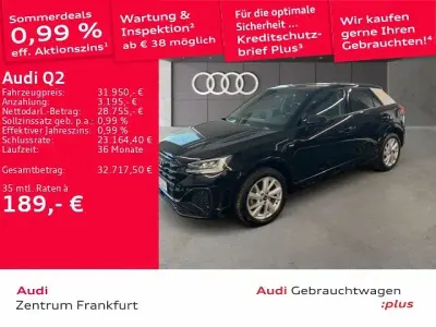 Gebraucht Audi Q2 S-Line 150 PS (110 kW) 2025 Mythosschwarz metallic/mythoss SUV