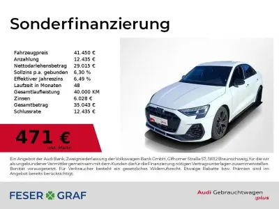 Gebraucht Audi S3 Sport 333 PS (244 kW) 2025 Weiß Limousine