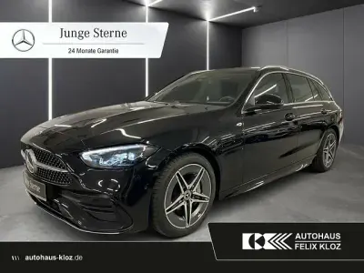 Gebraucht Mercedes C300 AMG 265 PS (194 kW) 2024 Obsidianschwarz Kombi