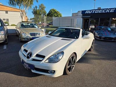 Gebraucht Mercedes SLK350 AMG 305 PS (224 kW) 2009 Weiß Cabrio