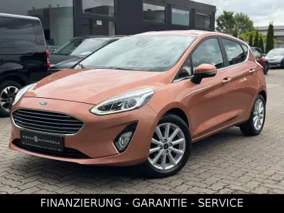 Gebraucht Ford Fiesta Titanium 101 PS (74 kW) 2017 Braun Kleinwagen