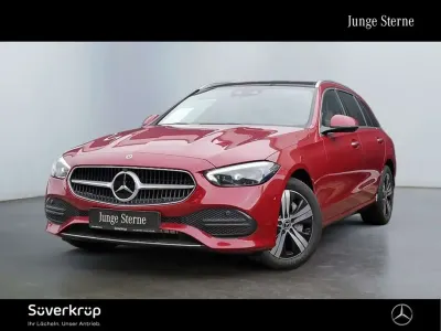 Brugt Mercedes C300e Avantgarde 313 HK (230 kW) 2023 Rød Sedan