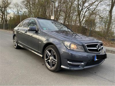 Usata Mercedes C220 AMG 170 CV (125 kW) 2014 Grigio Berlina