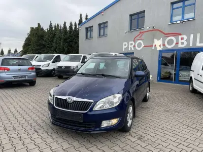 Gebraucht Skoda Fabia GreenLine 75 PS (55 kW) 2010 Stormblau metallic Kombi