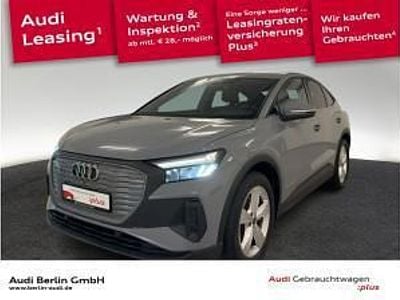 Gebraucht Audi Q4 Sportback e-tron 125 kW (170 PS) 2022 Grau (kieselgrau) SUV