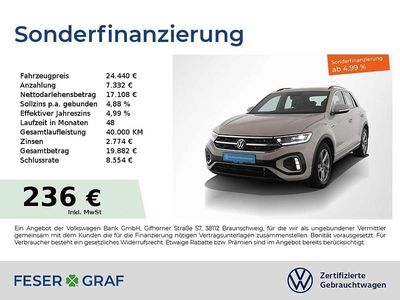 Gebraucht VW T-Roc IQ Drive 150 PS (110 kW) 2023 Ascotgrau SUV