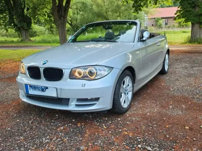 Gebraucht BMW 118 Cabriolet 143 PS (105 kW) 2009 Silber Cabrio