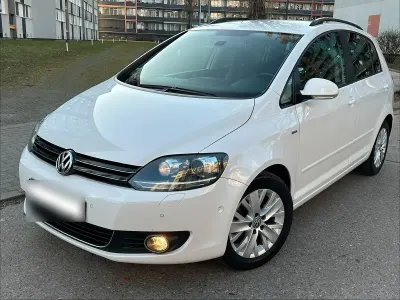 Second-hand VW Golf Plus Cross Life 105 CP (77 kW) 2013 Alb Monovolum