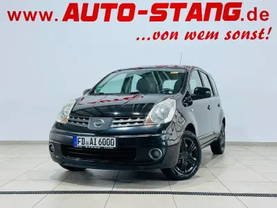 Gebraucht Nissan Note Acenta 88 PS (64 kW) 2008 Schwarz Kleinwagen
