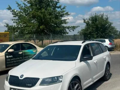 Gebraucht Skoda Octavia vRS 184 PS (135 kW) 2014 Weiß Kombi