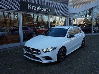 Gebraucht Mercedes A200 AMG line 163 PS (119 kW) 2019 Weiß Limousine