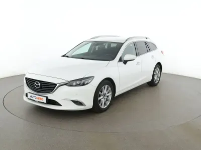 Gebraucht Mazda 6 Exclusive-Line 150 PS (110 kW) 2016 Weiß Kombi