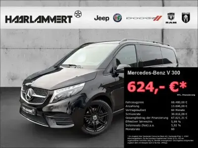 Second-hand Mercedes V300 Exclusive 237 CP (174 kW) 2023 Negru Monovolum