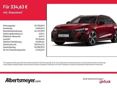 Second-hand Audi A5 S-Line 204 CP (150 kW) 2025 Roșu Break