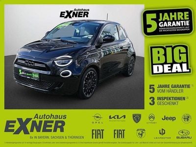 Gebraucht Fiat 500e La Prima 86 kW (118 PS) 2022 Schwarz Kleinwagen