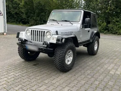 Gebraucht Jeep Wrangler Rubicon 204 PS (150 kW) 2005 Silber SUV