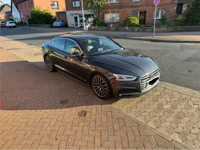 Brugt Audi A5 S-Line 218 HK (160 kW) 2018 Grå Coupe