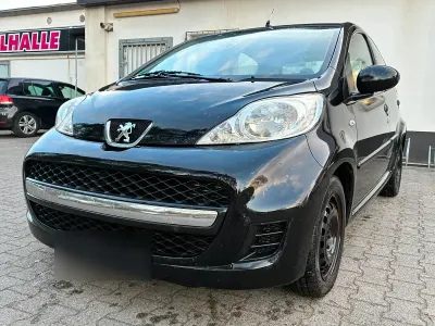 Usata Peugeot 107 2010 Nero Utilitaria