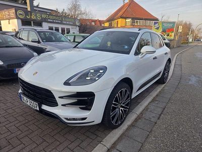 Second-hand Porsche Macan Turbo 400 CP (294 kW) 2018 Alb SUV