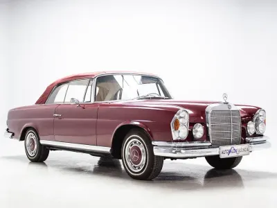 Gebraucht Mercedes 220 SE 1965 Rot Cabrio