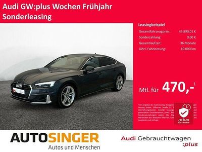 Gebraucht Audi A5 Sportback S-Line 204 PS (150 kW) 2024 Grau Kleinwagen