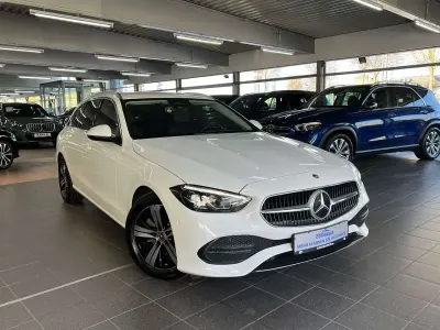 Brugt Mercedes C220 Advanced 197 HK (144 kW) 2023 Hvid Stationcar
