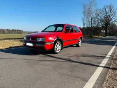 Gebraucht VW Golf GT 90 PS (66 kW) 1995 Rot Coupé