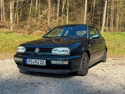 Gebraucht VW Golf Cabriolet 101 PS (74 kW) 1997 Grün Cabrio