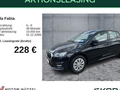 Neu Skoda Fabia Selection 116 PS (85 kW) 2025 Schwarz Kleinwagen