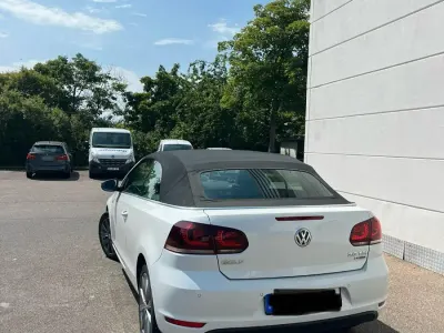 Gebraucht VW Golf Cabriolet Karmann 140 PS (102 kW) 2015 Weiß Cabrio