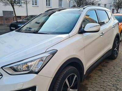 Gebraucht Hyundai Santa Fe Style 197 PS (144 kW) 2013 Weiß SUV