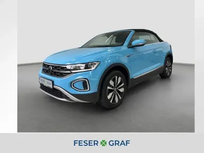 Gebraucht VW T-Roc Cabriolet Move 150 PS (110 kW) 2023 Teal blue schwarz Cabrio