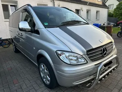 Gebraucht Mercedes Viano 231 PS (169 kW) 2009 Silber Van / Kleinbus