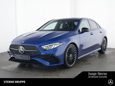 Gebraucht Mercedes A180 AMG 136 PS (100 kW) 2024 Lack spektralblau Limousine