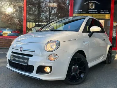 Używany Fiat 500 Sport 86 KM (63 kW) 2015 Biały Kabriolet