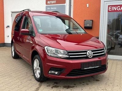Usata VW Caddy Comfortline 125 CV (91 kW) 2016 Rosso Monovolume