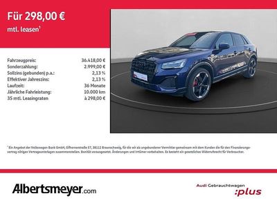 Second-hand Audi Q2 Advanced Plus 150 CP (110 kW) 2025 Albastru SUV
