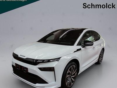 Gebraucht Skoda Enyaq iV SportLine 210 kW (286 PS) 2025 Moonweiß perleffekt SUV