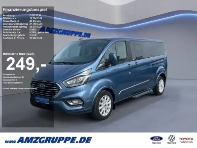 Gebraucht Ford Tourneo Titanium 185 PS (136 kW) 2021 Chroma blau met Van / Kleinbus